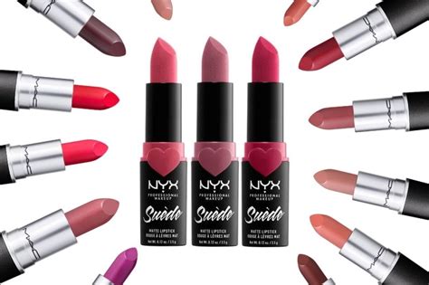 nyx suede lipstick dupe